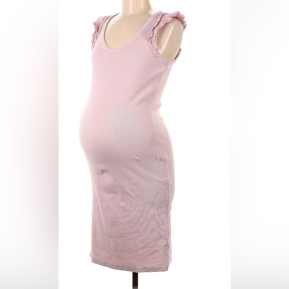 The Nines by HATCH Dresses & Skirts - Maternity  summer tshirt ribbed dress